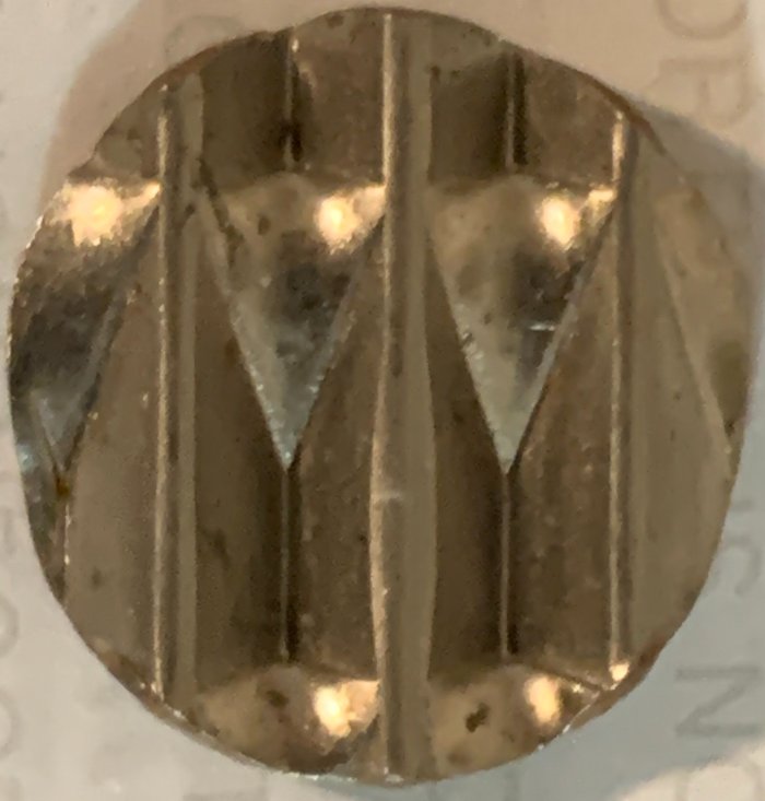 No-Date-Waffled/Canceled-Quarter-Planchet-Bought-Off-Of-Ebay
